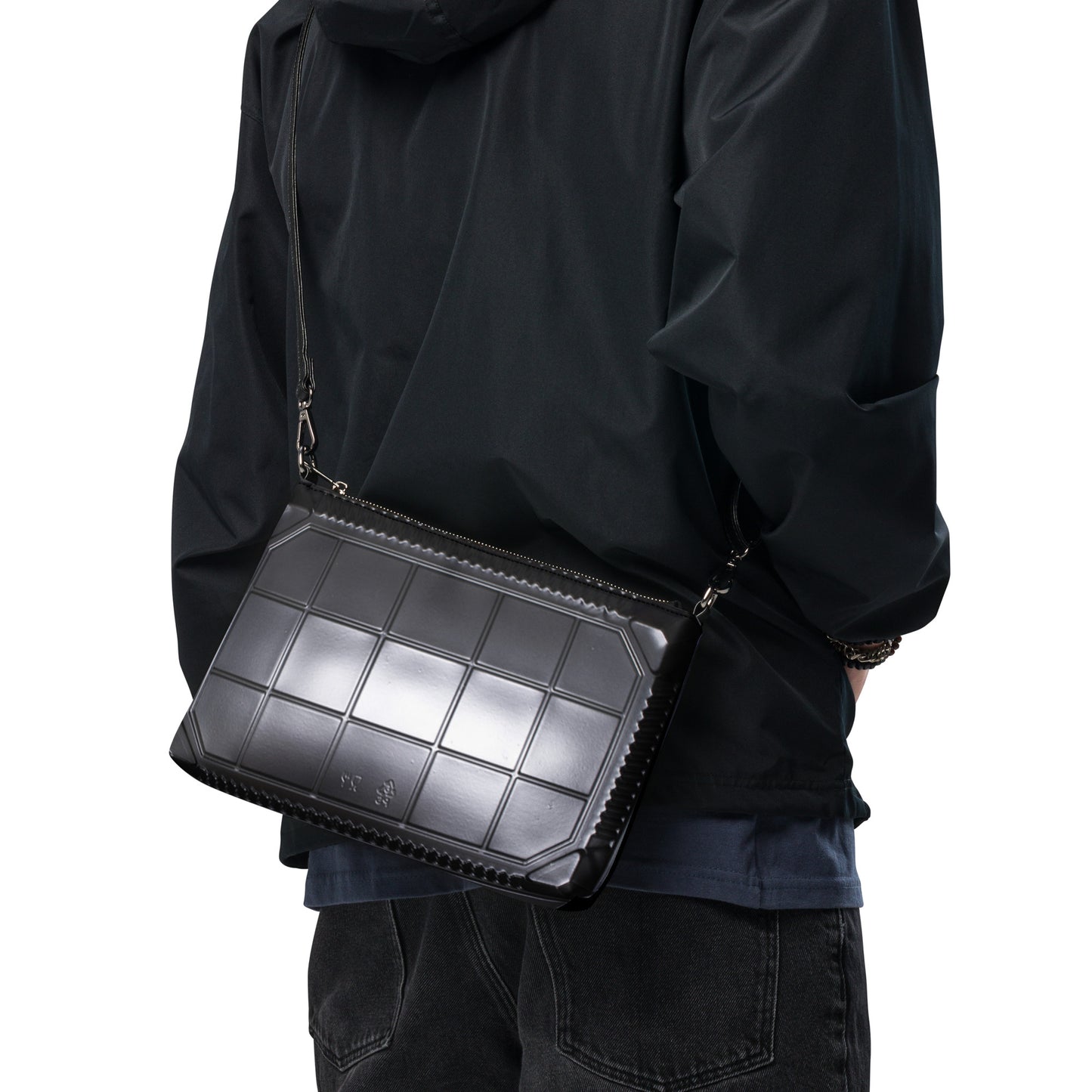 Sushi faux leather crossbody bag/clutch - MUCH NICER