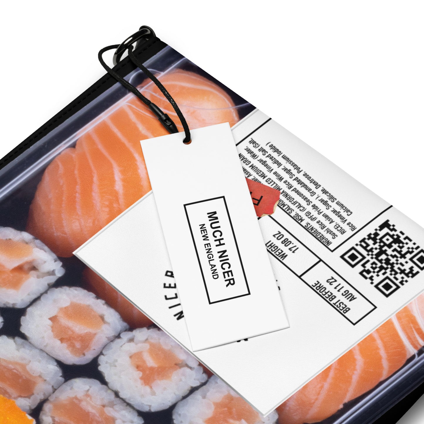 Sushi faux leather crossbody bag/clutch - MUCH NICER