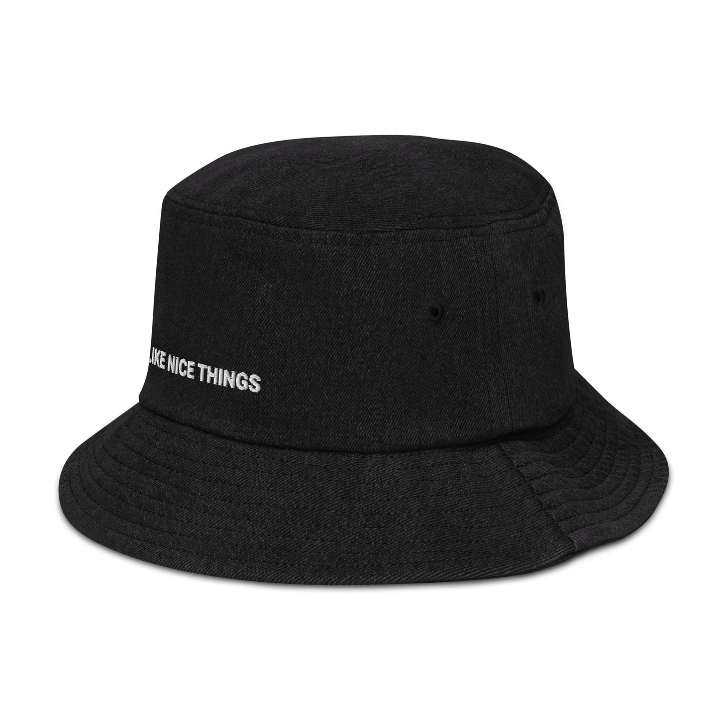 Denim bucket hat - MUCH NICER