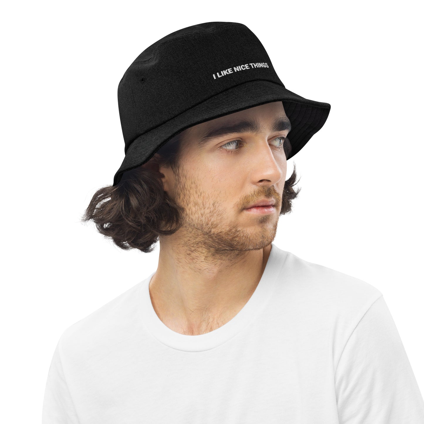 Denim bucket hat - MUCH NICER