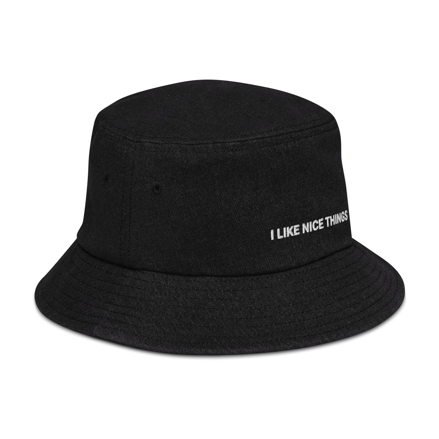 Denim bucket hat - MUCH NICER