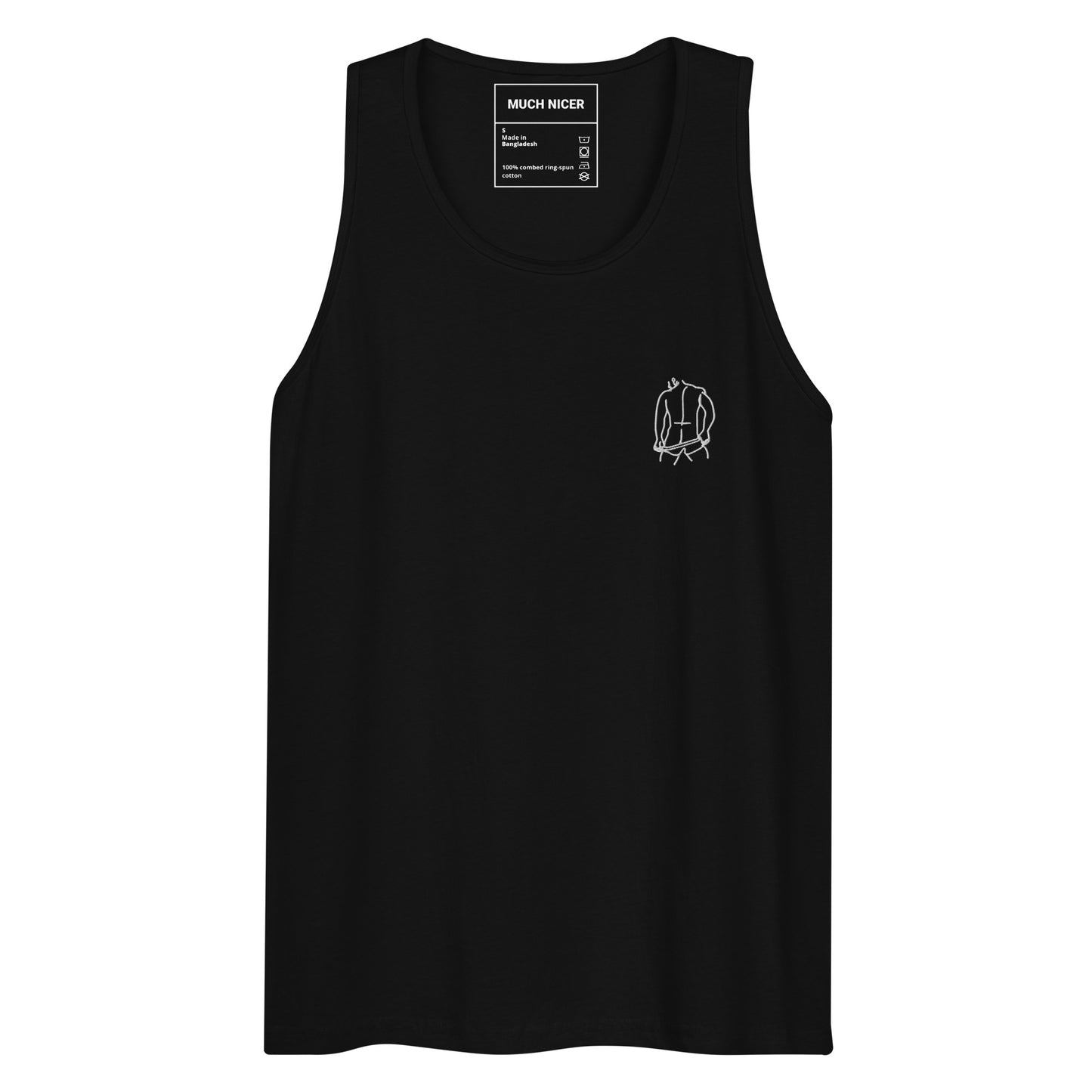 Embroidered tank top
