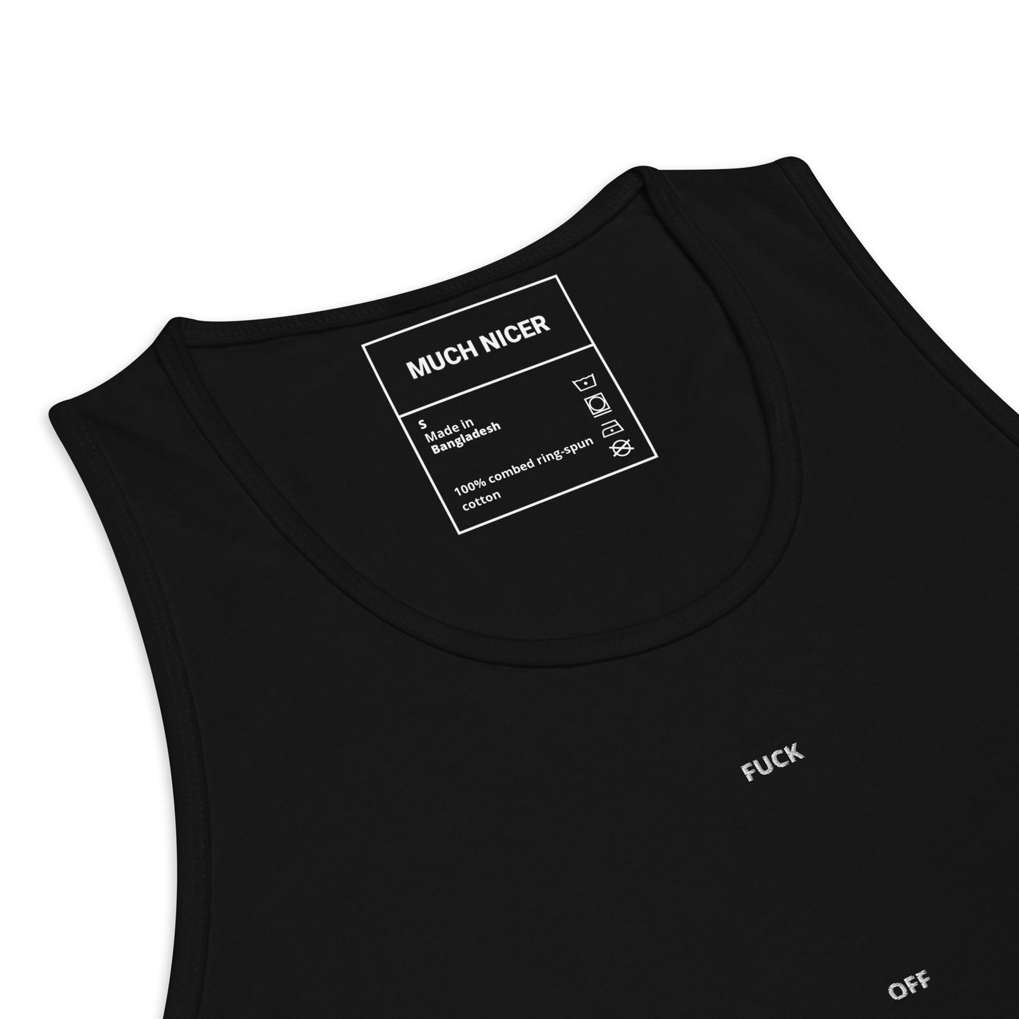F- OFF premium tank top