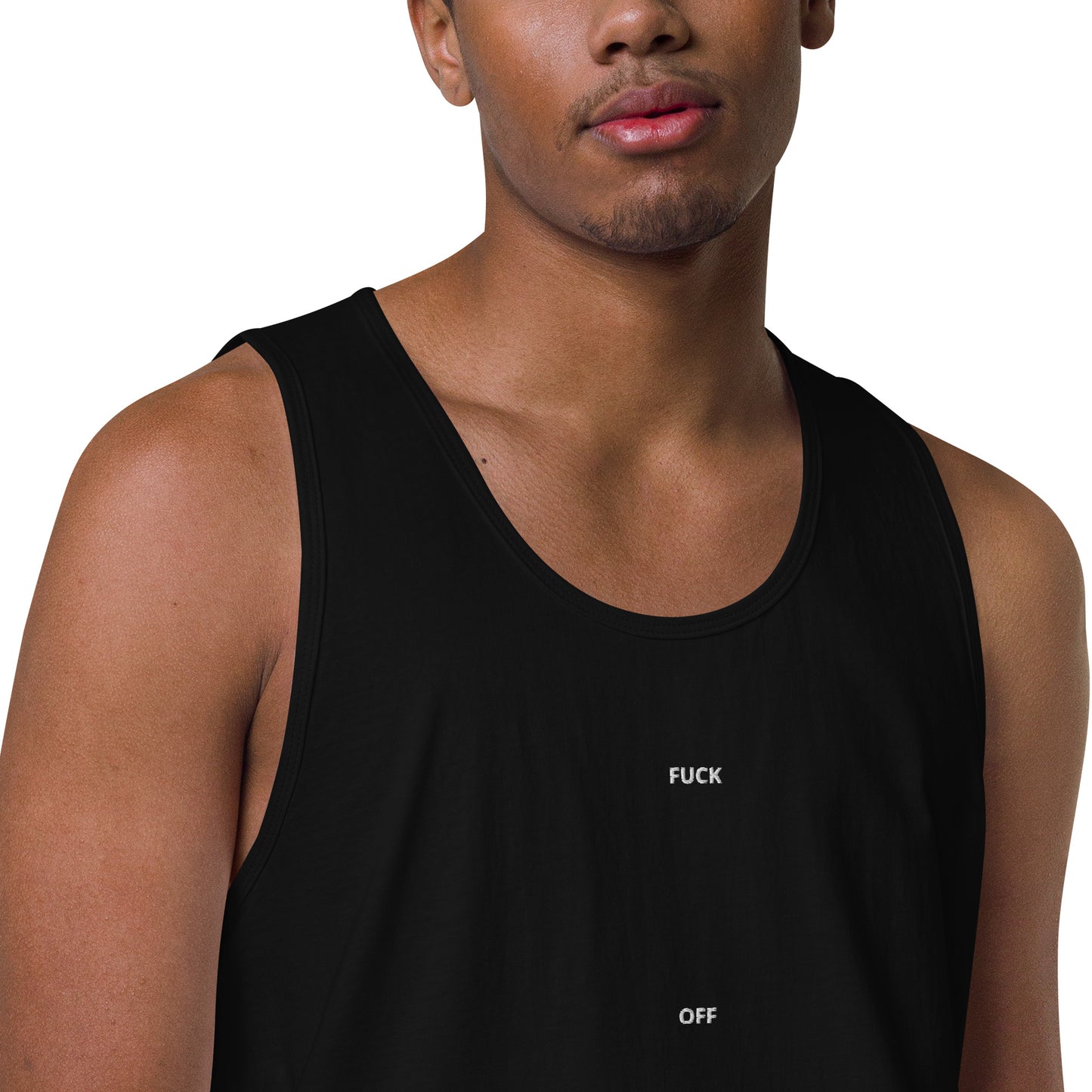 F- OFF premium tank top