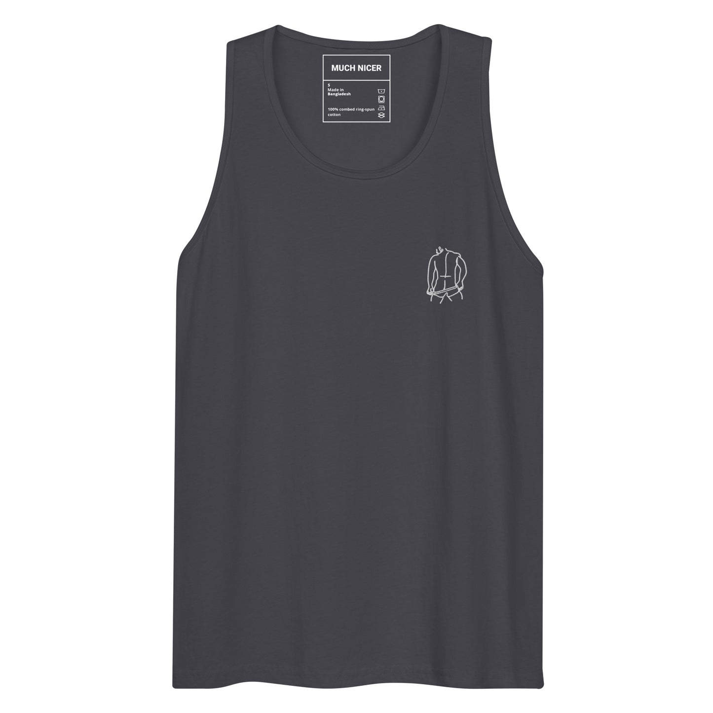Embroidered tank top