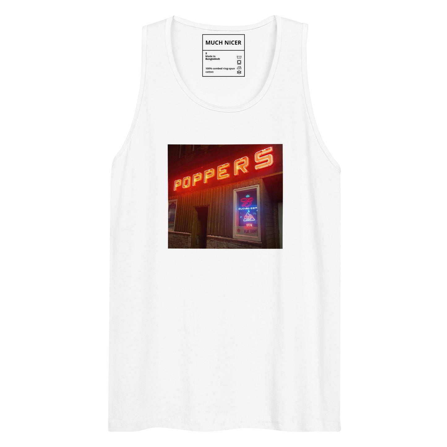 Men’s premium tank top - MUCH NICER