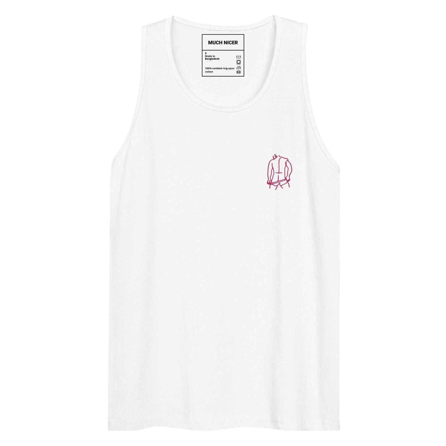 Embroidered tank top