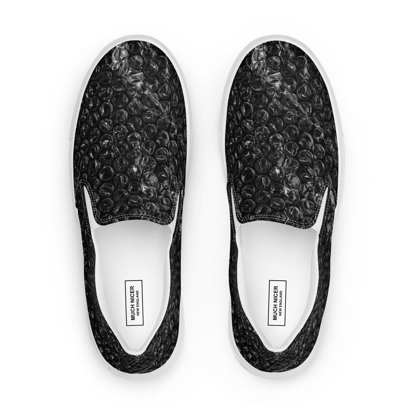 Bubble wrap men’s slip-on canvas shoes - MUCH NICER