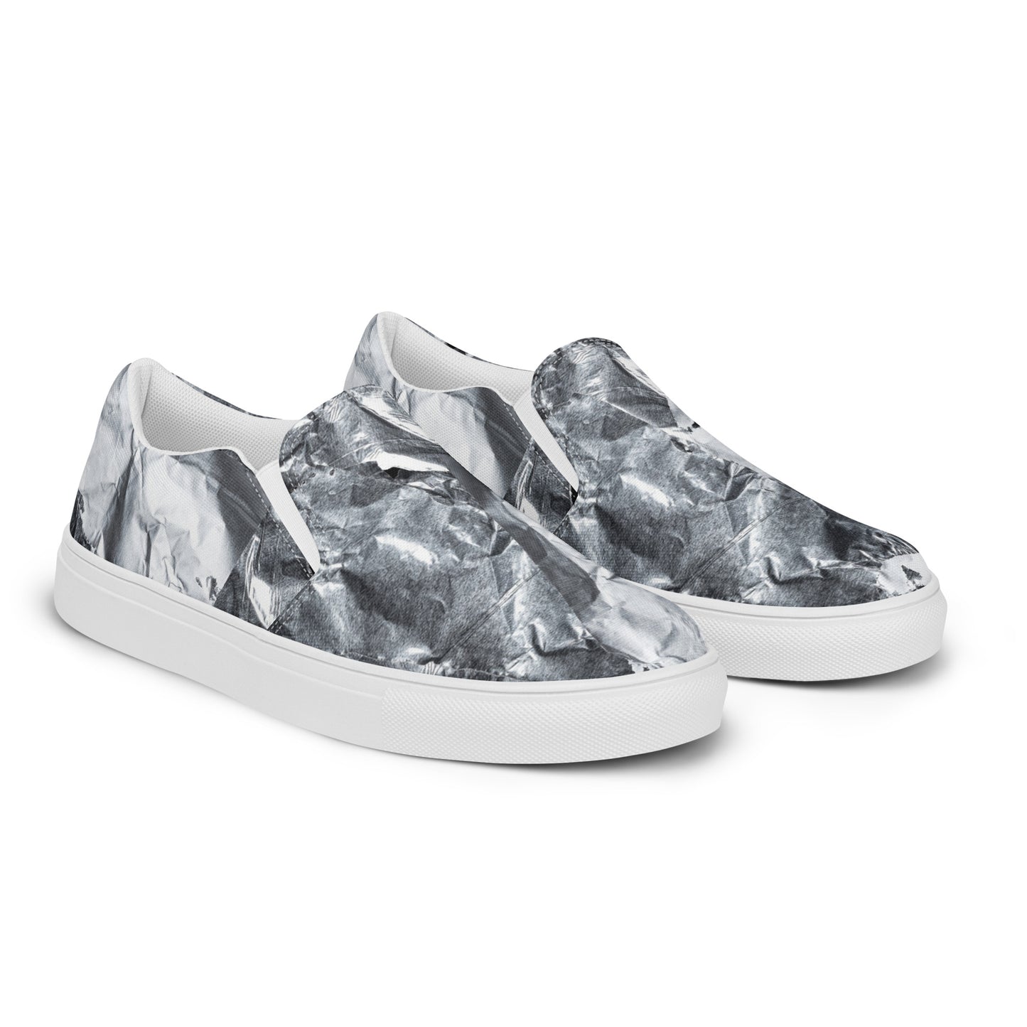 Foil men’s slip-on canvas shoes - MUCH NICER