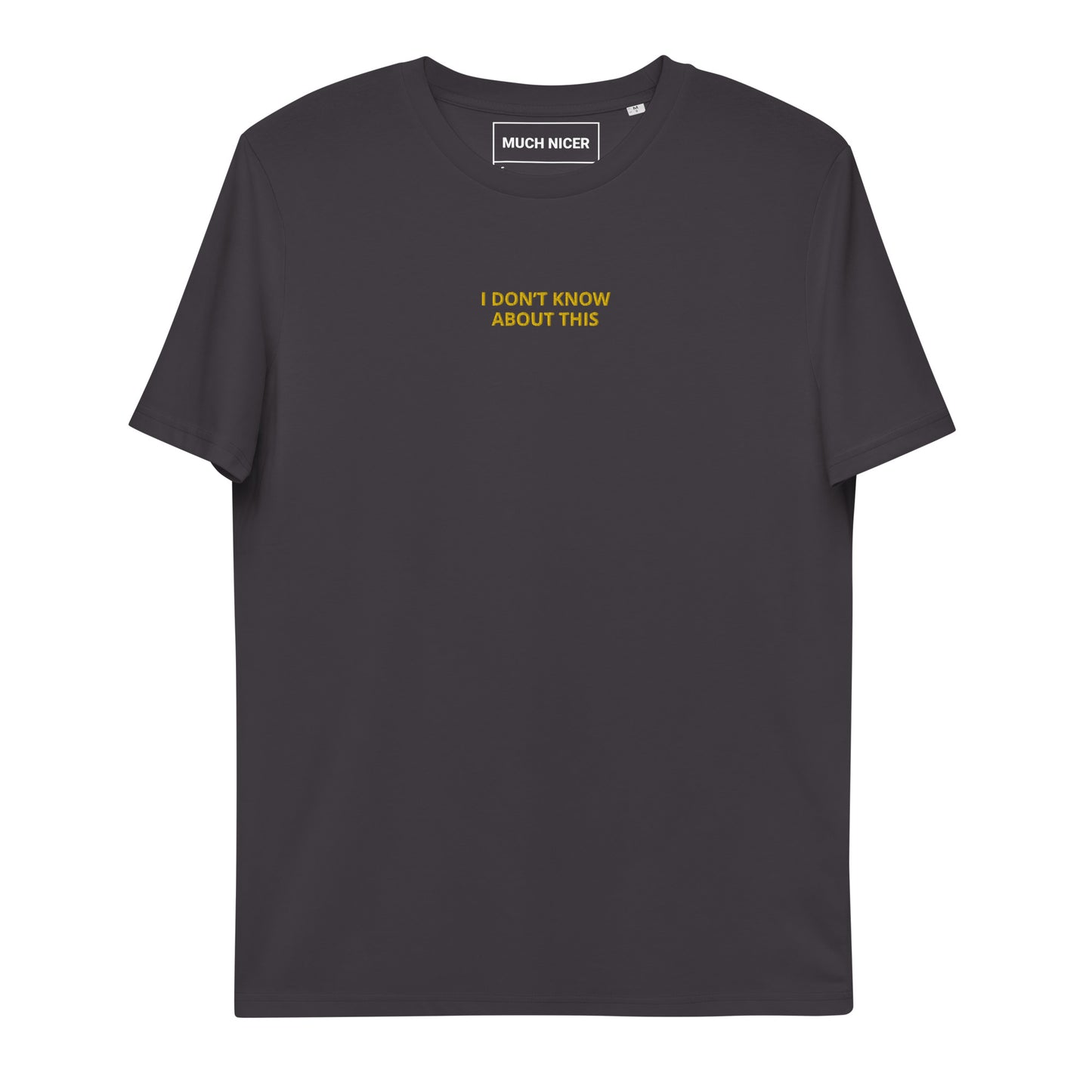 Unisex organic cotton t-shirt - MUCH NICER