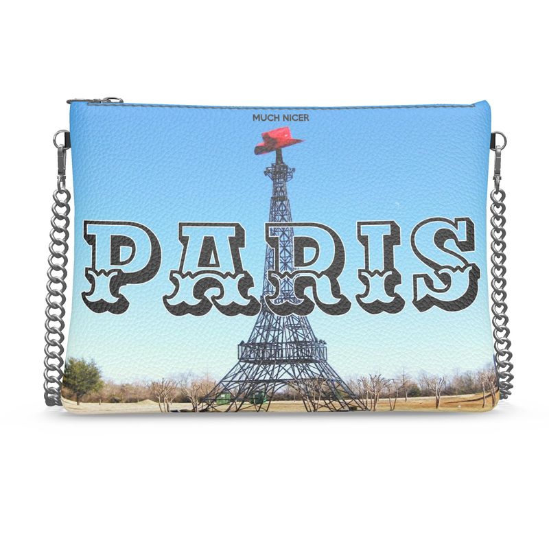 Paris, TX Leather Crossbody Bag - MUCH NICER