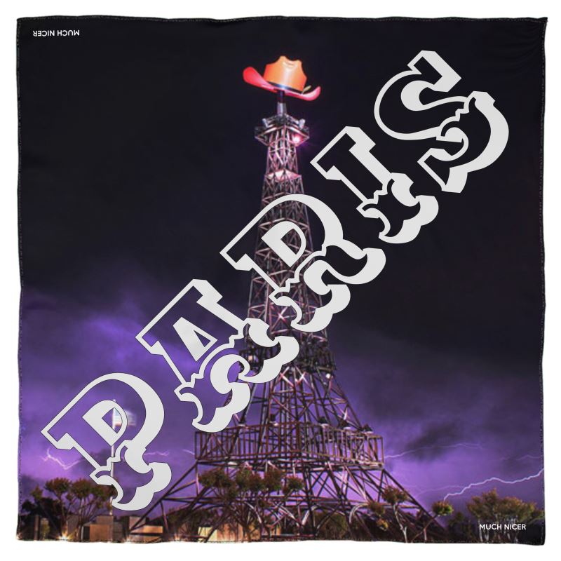 Paris, TX Natural Silk Scarf - MUCH NICER