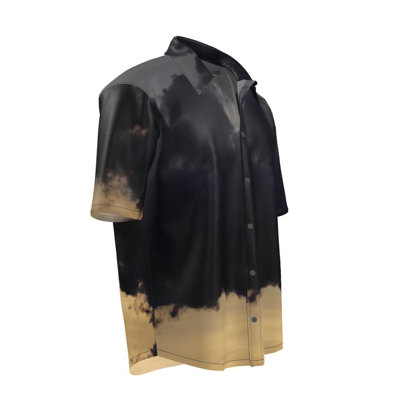 Natural silk short sleeve shirt - MUCH NICER