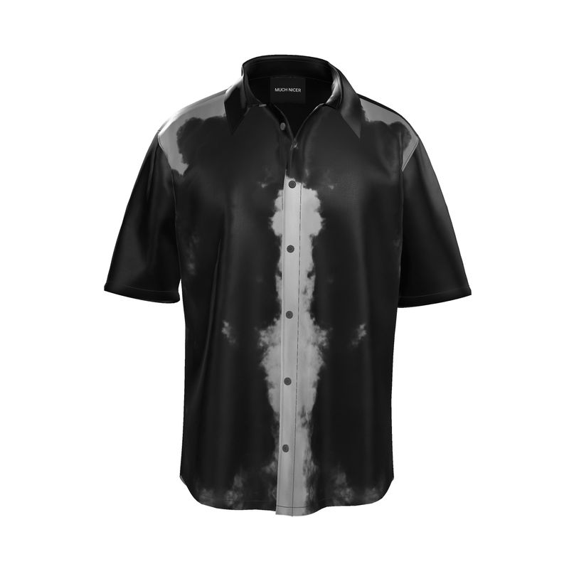 Natural silk short sleeve shirt - MUCH NICER