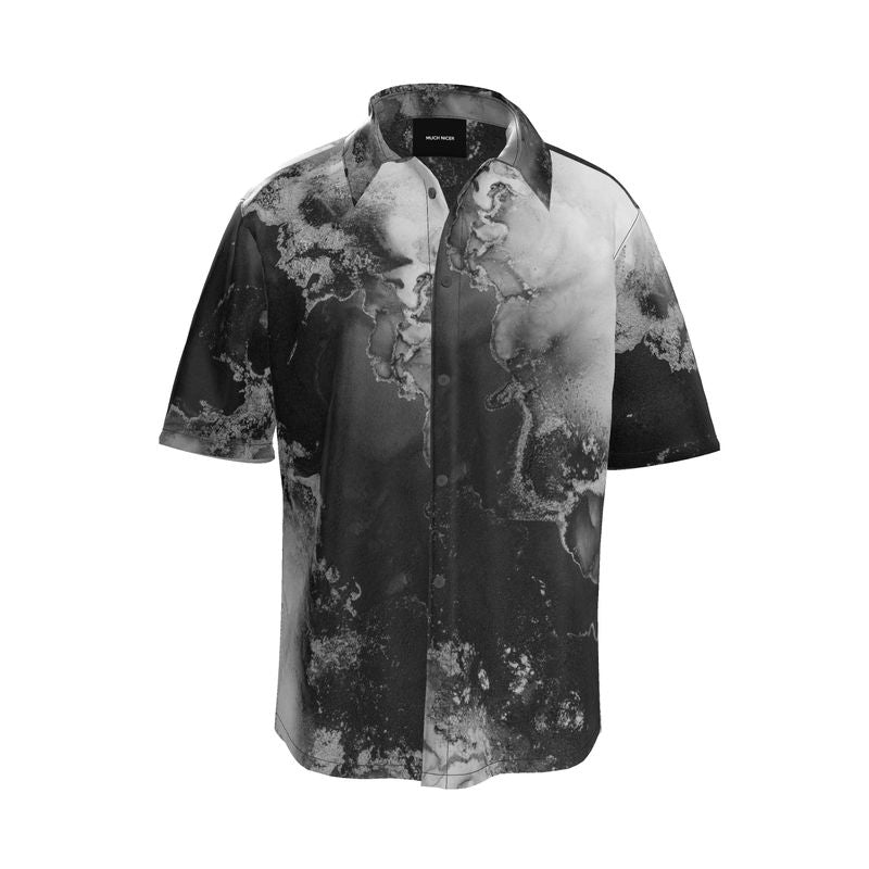 Natural silk short sleeve shirt - MUCH NICER