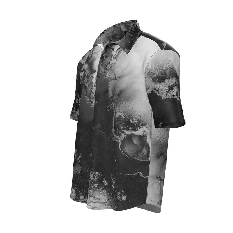Natural silk short sleeve shirt - MUCH NICER