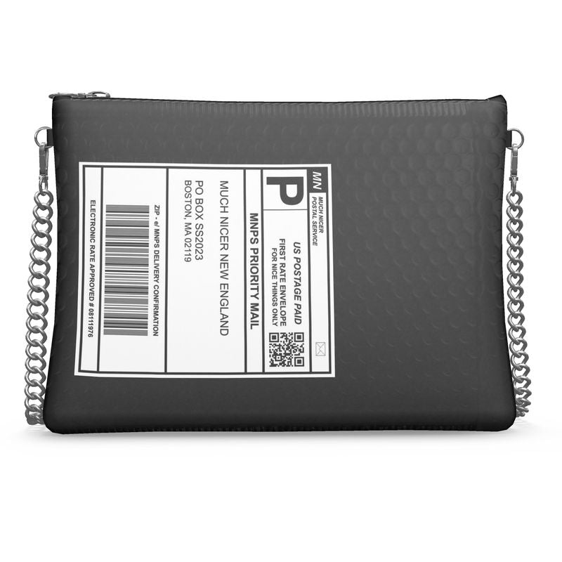 Bubble Wrap Printed Nappa Leather Crossbody - MUCH NICER