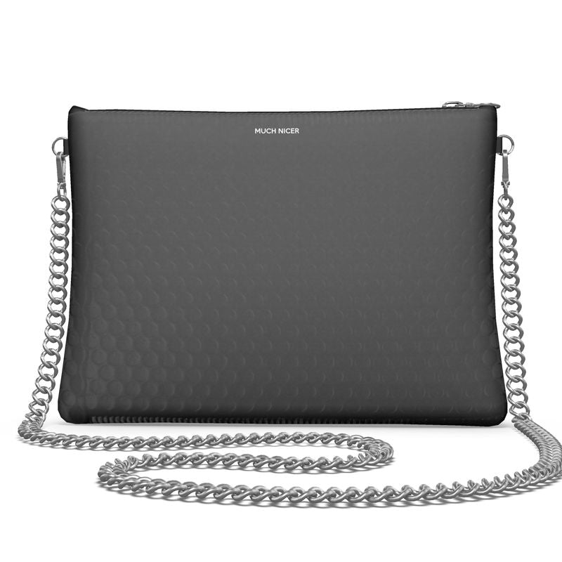 Bubble Wrap Printed Nappa Leather Crossbody - MUCH NICER