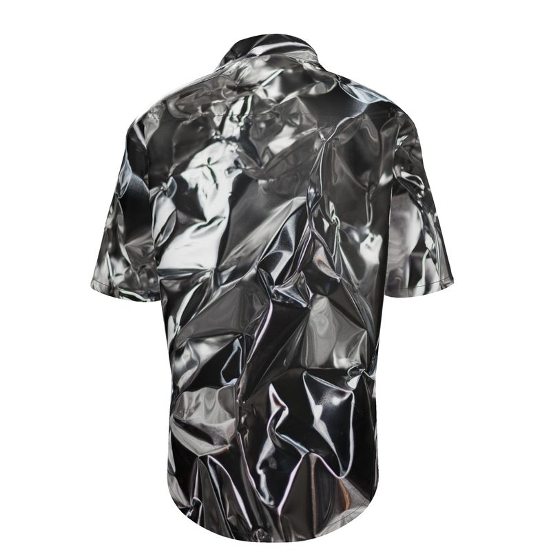 Natural silk short sleeve shirt - MUCH NICER