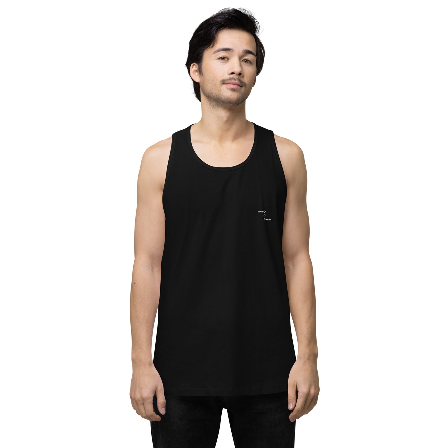 Embroidered and printed tank top - MUCH NICER
