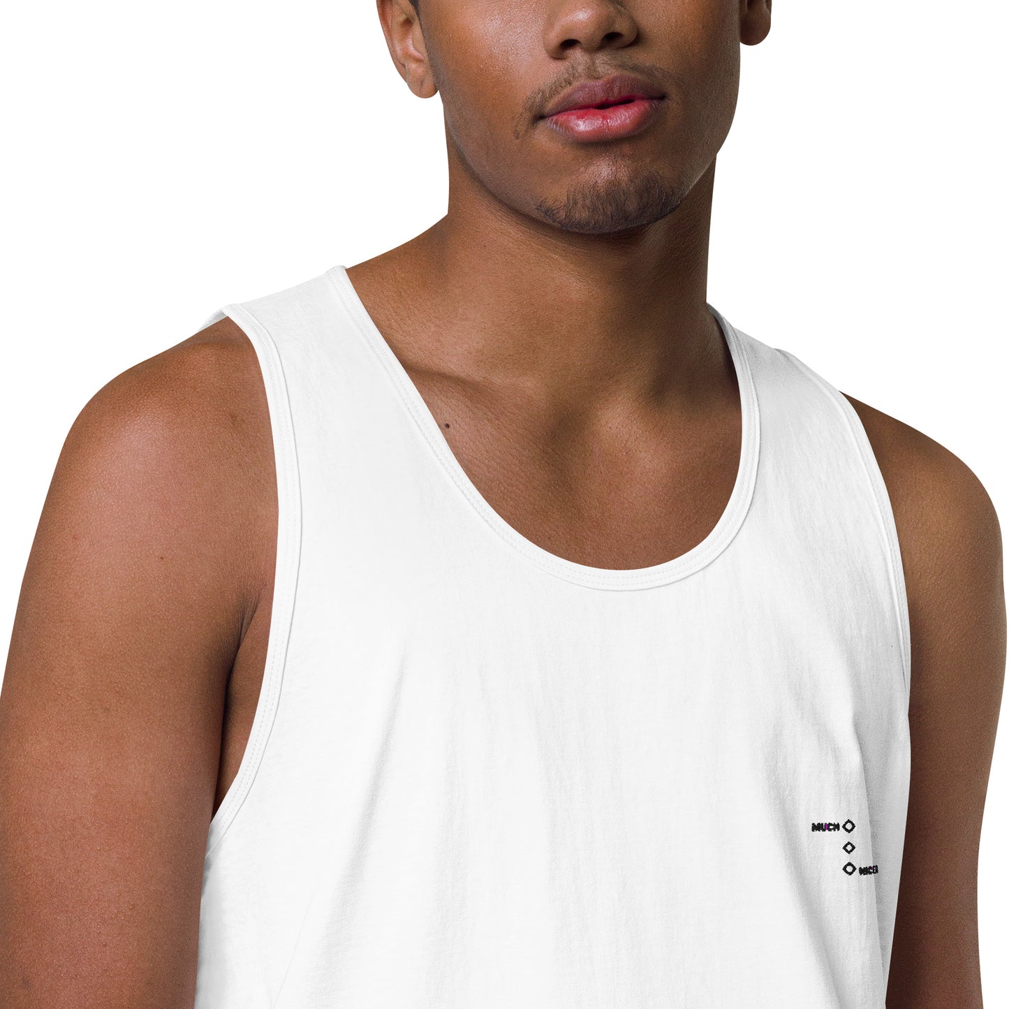 Embroidered and printed tank top - MUCH NICER