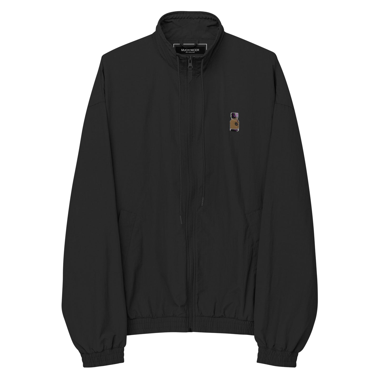 Brown Bottle Recycled tracksuit jacket - Much Nicer (MCH/NCR)
