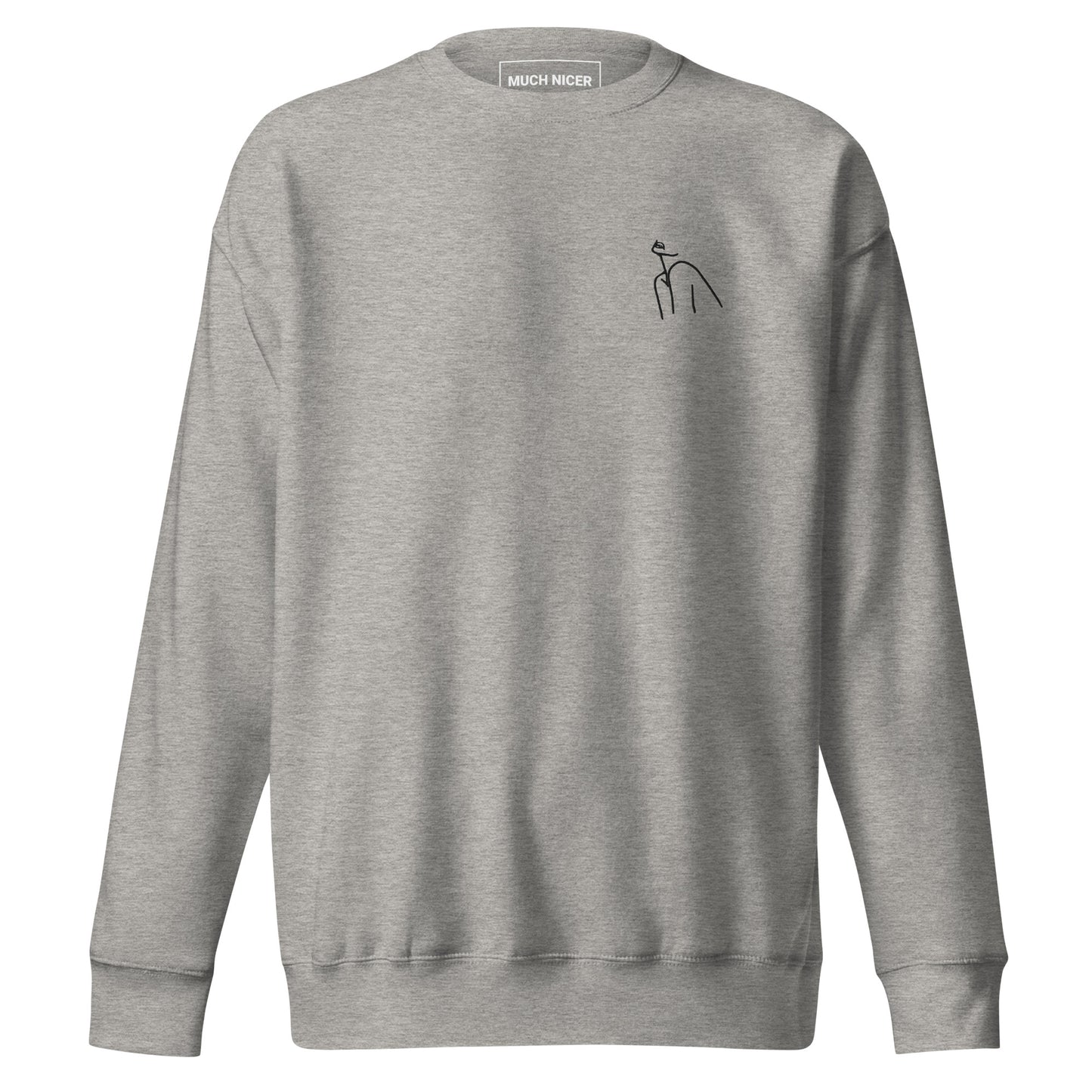 Unisex Premium Sweatshirt - MUCH NICER