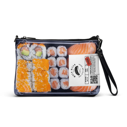 Sushi faux leather crossbody bag/clutch - MUCH NICER