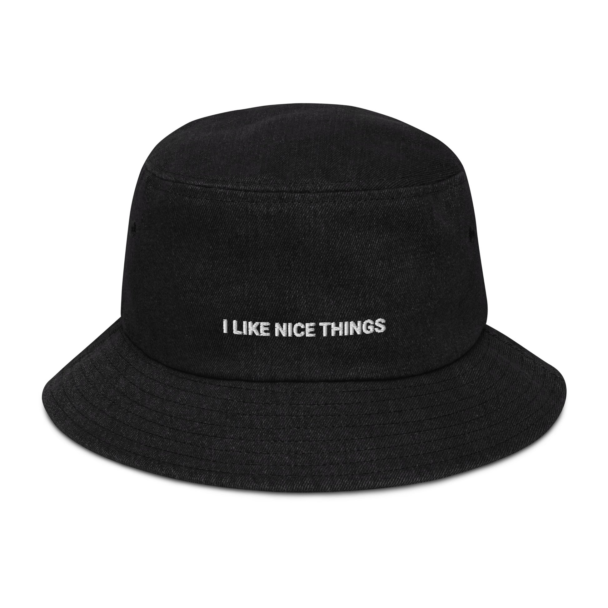 Denim bucket hat - MUCH NICER