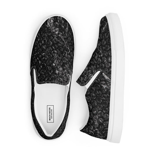 Bubble wrap men’s slip-on canvas shoes - MUCH NICER