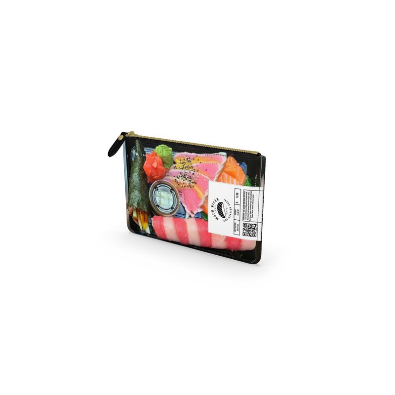 Gas Station Sushi Leather Pouch