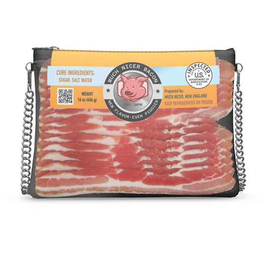 Bacon Nappa Leather Crossbody - MUCH NICER