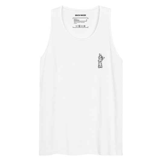 Embroidered  tank top - MUCH NICER