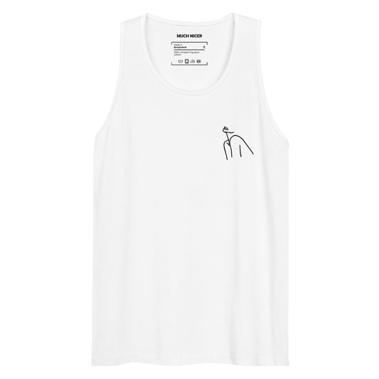 Embroidered tank top - MUCH NICER