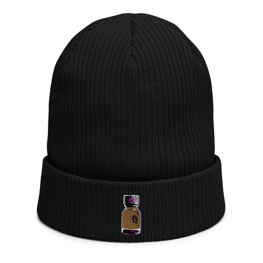 Brown Bottle Organic ribbed beanie - Much Nicer (MCH/NCR)