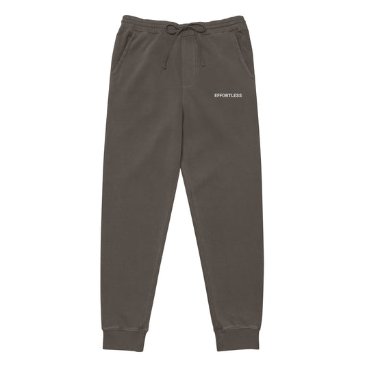Effortless Unisex pigment-dyed sweatpants - Much Nicer (MCH/NCR)