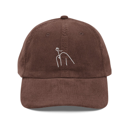 Vintage corduroy cap - MUCH NICER